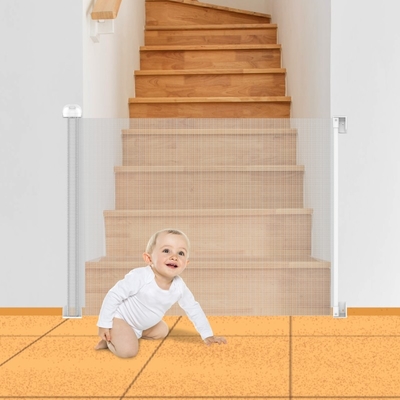 Baby-Sicherheitstor Einziehtür extra breit Kinder-Haustier-Sicherheitstreppe Tor