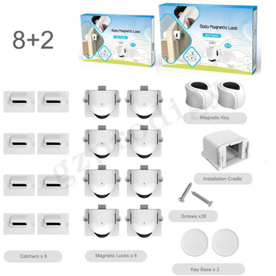 Hersteller-Practical Sturdy Magnetic-Sicherheitsschloß für Fächer ABS Material