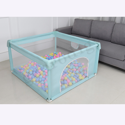 1.2*1.2m quadratisches Grün fertigen tragbaren Baby-Laufstall für Jungen und Mädchen besonders an