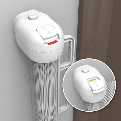 Soem-Leichtgewichtler ausdehnbarer einziehbarer Mesh Pet Gate For Stairs im Freien