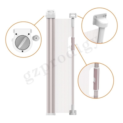 Einziehbarer Mesh Baby Safety Gates Aluminum-Rahmen für Hallen