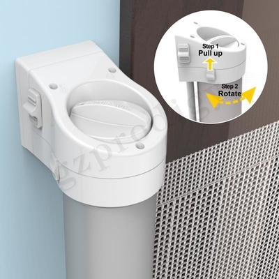 Einziehbarer Mesh Baby Safety Gates Aluminum-Rahmen für Hallen