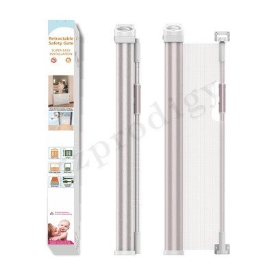 Einziehbarer Mesh Baby Safety Gates Aluminum-Rahmen für Hallen