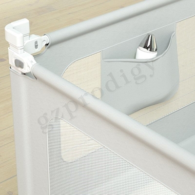 Sichtbares Grey Iron Baby Bed Rail-abnehmbares vertikal anheben