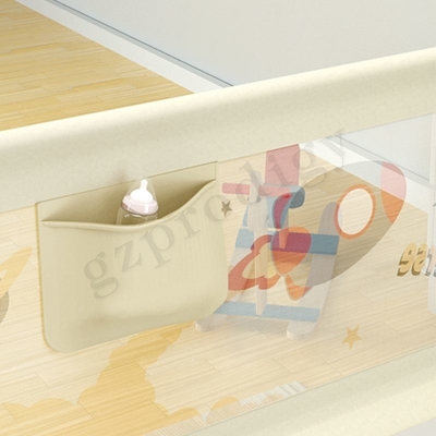 Antifall besonders langes 1.5m Abnutzungs-beständiges Baby-Bettgitter Tearproof