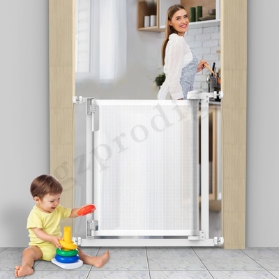 Starker leichter einziehbarer Baby-Tor-Haustier-Zaun Durable White Color