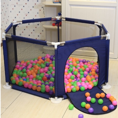 Baby Prodigys sechseckiges tragbares Mehrfarben-Oxford Gewebe-tragbares Baby Playard Playard