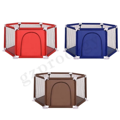 Baby Prodigys sechseckiges tragbares Mehrfarben-Oxford Gewebe-tragbares Baby Playard Playard