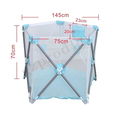 Multiscene-Reise-tragbares Baby Playard mit Edelstahl-Rohr
