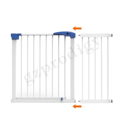 11,85 Zoll-ausdehnbares Baby-Tor, Ecofreindly-Metallhundetor für Treppe