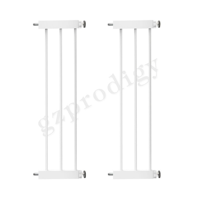 Prodigy Erweiterbare Multiscene Baby Metall Tor 20x76.5cm Weiße Farbe Keine Bohrung