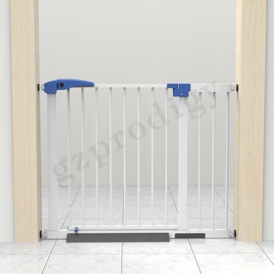 Prodigy Erweiterbare Multiscene Baby Metall Tor 20x76.5cm Weiße Farbe Keine Bohrung