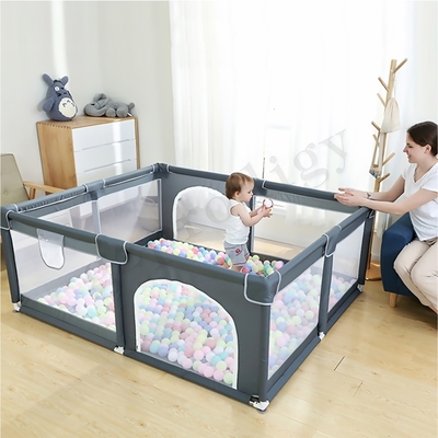 Baby-Laufstall-Breathable Innenbaby-Spiel-Yard-tragbares Baby Playard Prodigys 2.2m quadratisches großes