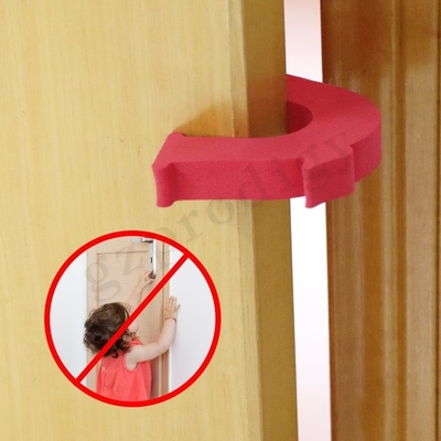 Kindersicherer tragbarer Karikatur-Tür-Stopper, geruchloser Schaum-Tür-Knall-Stopper