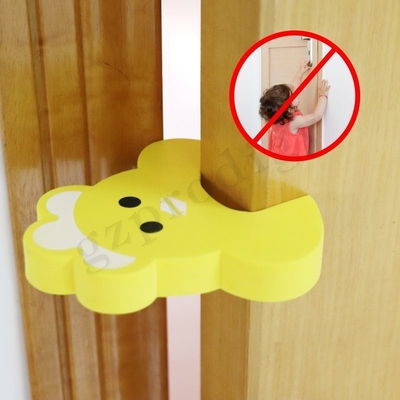 Weicher starker Finger-Klemmschutz Door Stopper Childproof ungiftig