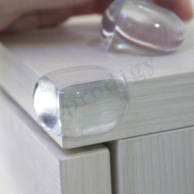 PVCstarker klarer Plastikrand-Schutz Childproof Abrasion Resistant