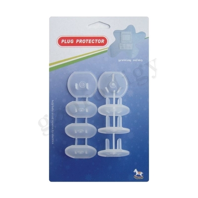 Entfernbarer Steckdose-Stecker bedeckt Babyproof ungiftiges transparentes