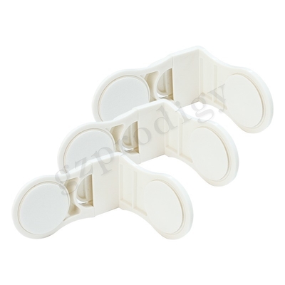 Selbstklebendes Baby-Sicherheitsschloß Plastikl formen Kabinett-Fach-Klinken ABS