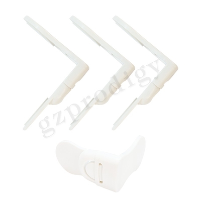 Selbstklebendes Baby-Sicherheitsschloß Plastikl formen Kabinett-Fach-Klinken ABS