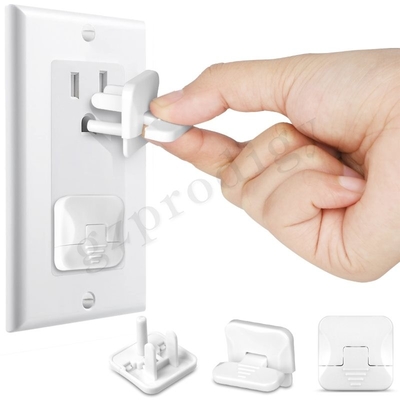 Umfasst Universalungiftiger Ausgang-Plastikstecker US Weiß, Kinder vor elektrischer Gefahr zu schützen