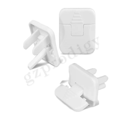 Umfasst Universalungiftiger Ausgang-Plastikstecker US Weiß, Kinder vor elektrischer Gefahr zu schützen