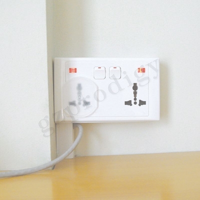 Transparenter Pin Socket Protector Cover Anti Zusammenstoß-kindersichere Ausgang-Stecker-Abdeckungen Prodigys