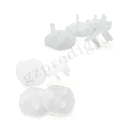 Transparenter Pin Socket Protector Cover Anti Zusammenstoß-kindersichere Ausgang-Stecker-Abdeckungen Prodigys
