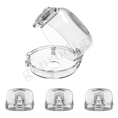 Transparenter Plastik-Oven Knob Covers, Vielzweckgas-Griff-Abdeckungen