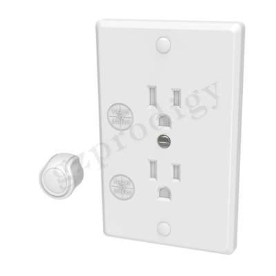 Prodigy-REICHWEITE Steckdose-Stecker bedeckt entfernbares hohes Qaulity, das dauerhafter Ausgang-Stecker für Schlafzimmer bedeckt