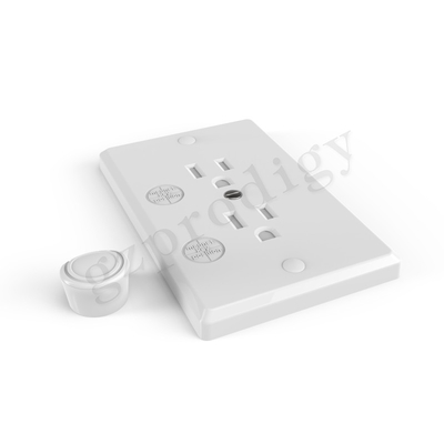 Prodigy-REICHWEITE Steckdose-Stecker bedeckt entfernbares hohes Qaulity, das dauerhafter Ausgang-Stecker für Schlafzimmer bedeckt