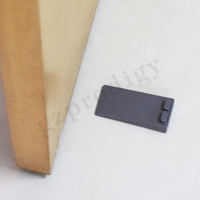 Soem-zwängen rutschfeste PVCplastiktür 88x40x19mm dunkles Grey Color