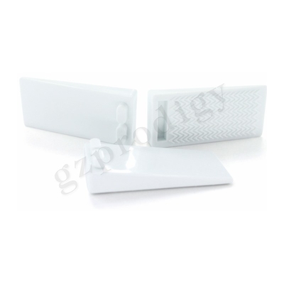 Starker ungiftiger PVC-Tür-Stopper, Antibeleg-Plastikkeil-Türstopper