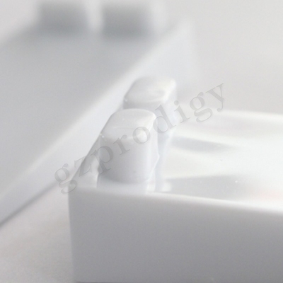 Starker ungiftiger PVC-Tür-Stopper, Antibeleg-Plastikkeil-Türstopper
