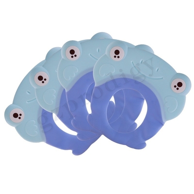 Ungiftiges Material 26.5x25.7cm des Multiscene-Baby-Bad-Hut-pp. TPR 	Baby-Shampoo-Kappe