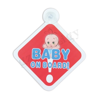 127x127mm quadratisches Multiscene geruchloses entfernbares Baby an Bord des Aufklebers zur Baby-Sicherheit