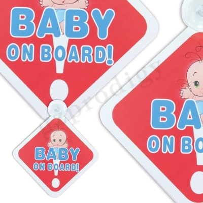 127x127mm quadratisches Multiscene geruchloses entfernbares Baby an Bord des Aufklebers zur Baby-Sicherheit