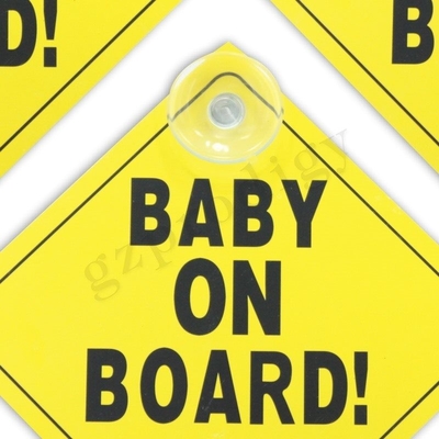 Wasserdichtes Kind ISO9001 an Bord des Aufklebers, geruchloses personifiziert an Bord des Autokennzeichens