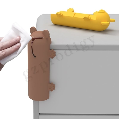 Klebender Kindersicherheits-Beweis-Möbel-Stoßdämpfer-doppeltes mit Seiten versehenes Band Nahrung-ordnete Silikon-Eckschutze