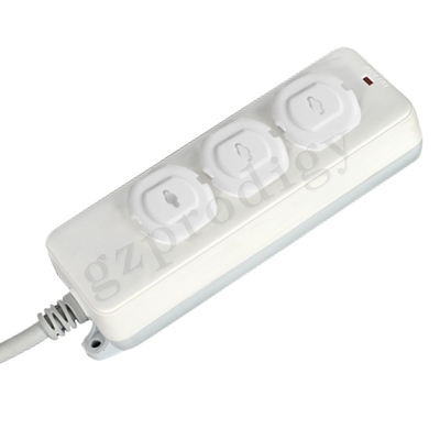 2 Pin Palstic Sicherheits-Ausgang-Stecker-Standardabdeckung EU elektrische Kinderfür Schutz