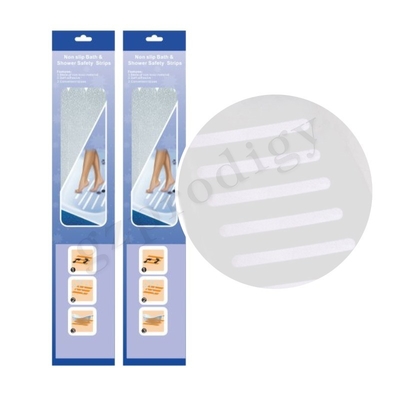 20 mm x 38 cm Badezimmer-Anti-Rutsch-Klebeband, Badewannen-Sicherheitsstreifen, Aufkleber für Duschtreppen
