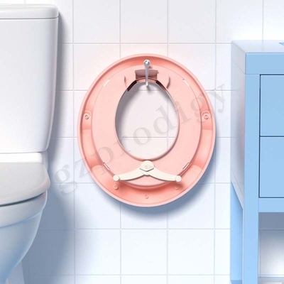 Robuster ABS-Töpfchen-Baby-Toiletten-Trainingssitz in blauer oder rosa Farbe