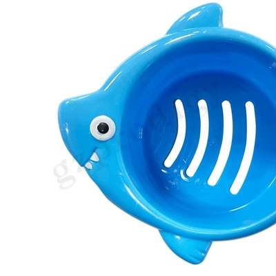6pcs Kunststoff stapelbare Spielzeuge pädagogische andere Baby-Produkte Stackup Floating