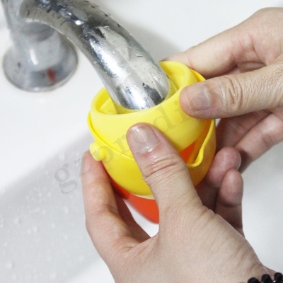 Netter Duck Shape Plastic Kids Facuet-Ergänzungs-Badezimmer Kithcen-Gebrauch