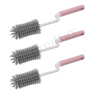 3pcs Silikon-Baby-Flaschen-Bürste schnell trocknend Andere Baby-Produkte Nippel-Bürste