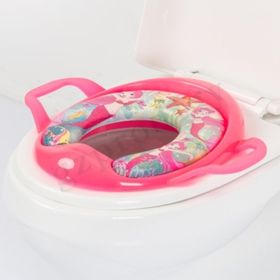 Bequemer Baby-Töpfchen-Trainingssitz PU-Toilettenabdeckung mit Griff