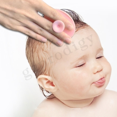 EN71 Baby-Badebürste Safety Take Shower Scalp Care Soft Brush Silicone