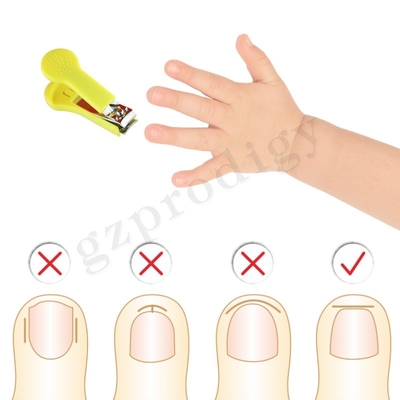 Rosafarbener Kohlenstoffstahl-Nagelknipser Hot Trending Plastic Cute Children Health Care For Baby