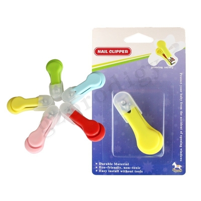 Rosafarbener Kohlenstoffstahl-Nagelknipser Hot Trending Plastic Cute Children Health Care For Baby