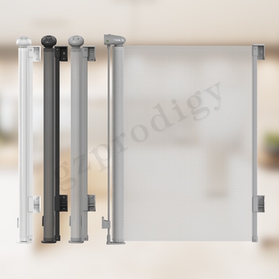CPC ASTM Breite Multiscene des Standard-Kindermetalltor weiße einziehbare Sicherheits-Flugsteig-300cm einziehbares