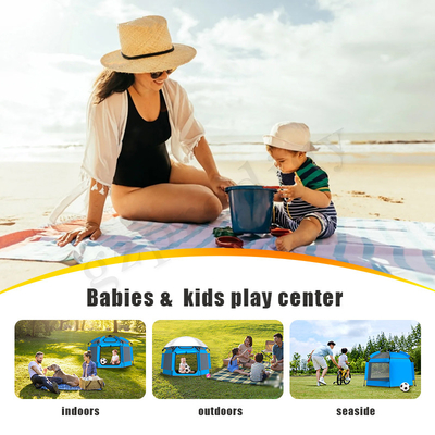 210D Einfach aufzubewahren Pop-Up-Spielzeugzelt Babyschutz Klappzelt